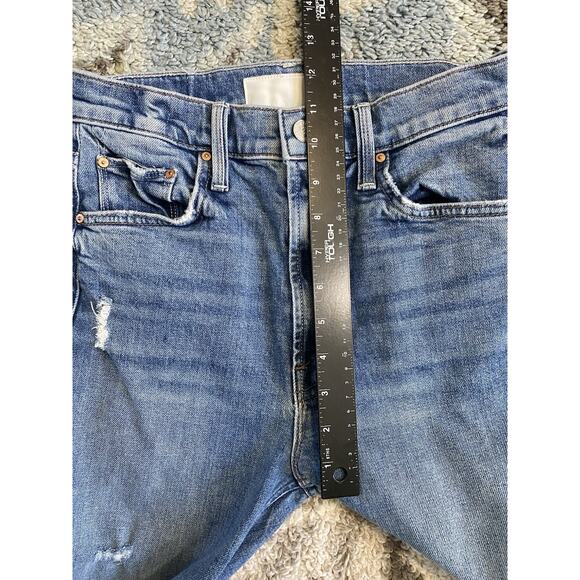 MOTHER Superior Jeans Womens Sz 26 Rider Ankle Far Beyond The Sky Casual Pants - Picture 9 of 12